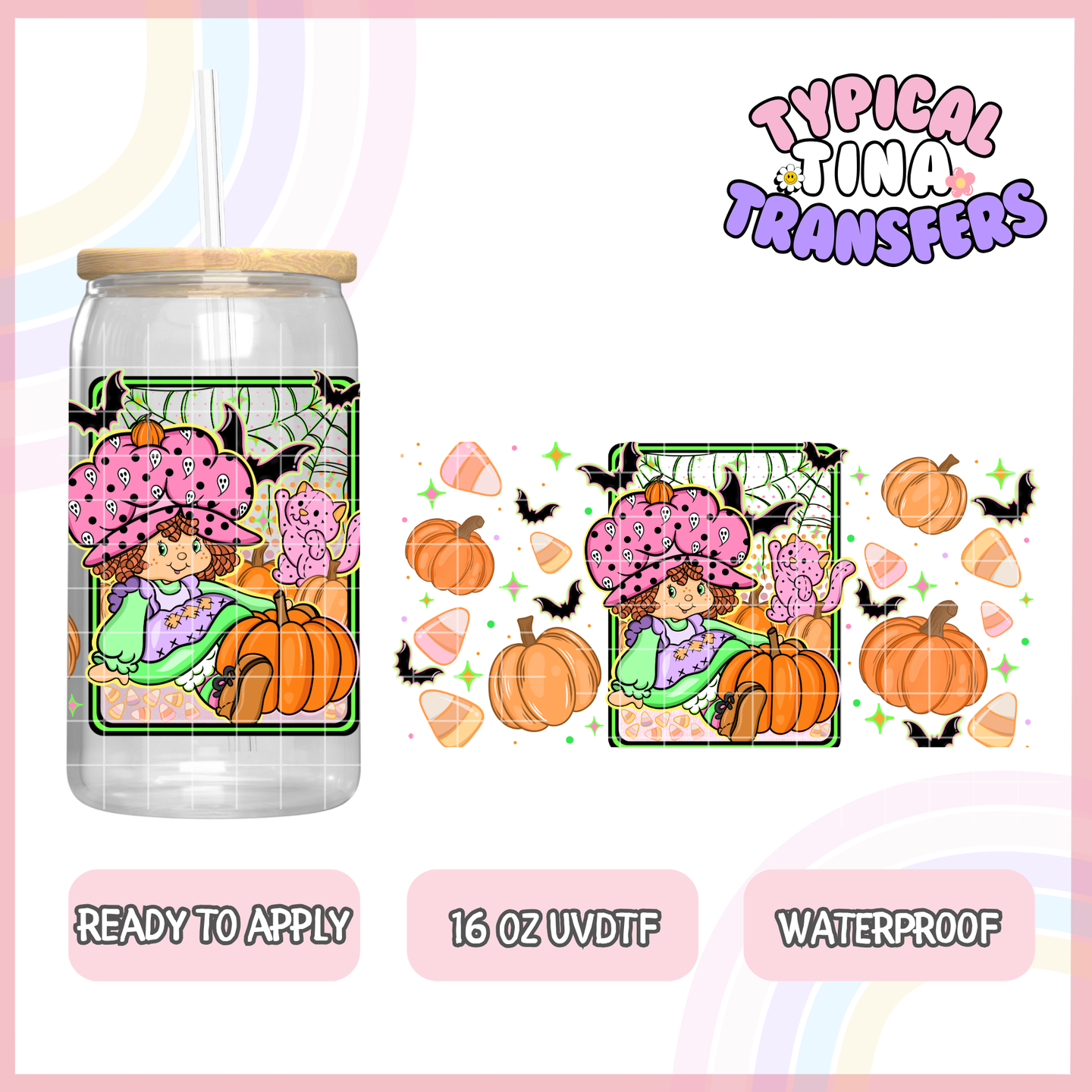 UVDTF #1422_ | 16oz UVDTF Wrap | POD